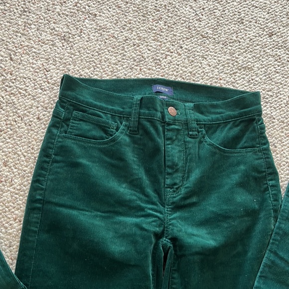 NWT J. Crew Skinny Corduroy Pants - Picture 2 of 4